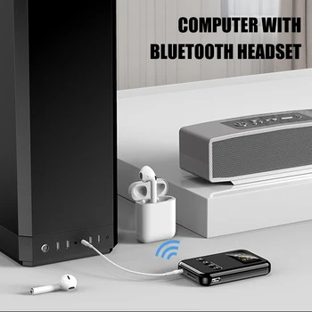 Wireless Bluetooth 5.0 Receptor Transmițător Adaptor cu Jack de 3,5 mm Audio Instrument