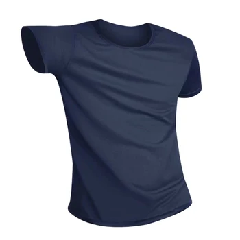 Bărbați Impermeabil anti-pete iute Uscat Antivegetative T-Shirt Respirabil Tees pentru Vară cu mânecă Scurtă T-shirt BMF88