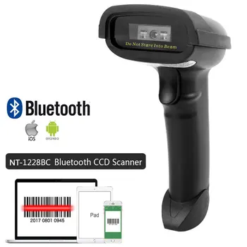 NETUM NT-1698W Portabile Wirelress Scanner de coduri de Bare ȘI NT-1228BL Bluetooth 1D/2D QR Cititor de coduri de Bare PDF417 pentru IOS, Android, IPAD