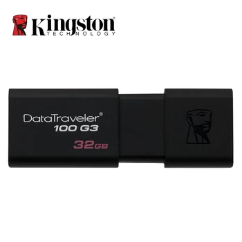 Kingston USB 3.0 Pen Drive 32GB, 64GB, 128GB USB Flash Drive Mentale Pendrive Inel Stick de Memorie Flash Memoria USB DT100G3