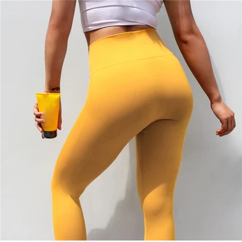 2019 Noi Jambiere Sport Fitness Îmbrăcăminte Fără Sudură Jambiere Talie Mare Colanti Femei De Funcționare Gradient De Yoga Pantaloni Legging Scrunch
