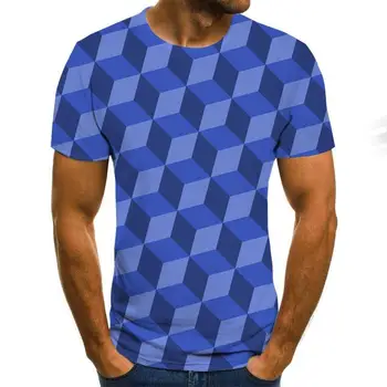 2020 Hip hop Barbati tricou de Vara Nou Stil 3D Imprimate Mâneci Scurte de sex Masculin de Moda T-shirt t Tee Top Streetwear