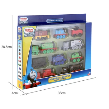 Original Thomas and Friends Trackmaster 10buc Plastic&Aliaj Set de Tren Fierbinte Jucarii pentru Copii Jucarii Baieti Carro Mașină de Jucărie de Ziua