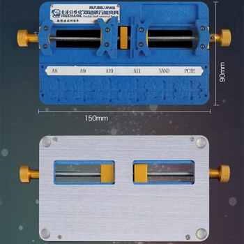 Rezistent la Temperaturi ridicate PCB Suport Clemă de Fixare pentru Placa de baza iPhone A8 A9 A10 A11 A12 NAND PCIE CPU IC Chips-uri, Instrumentul de Reparare