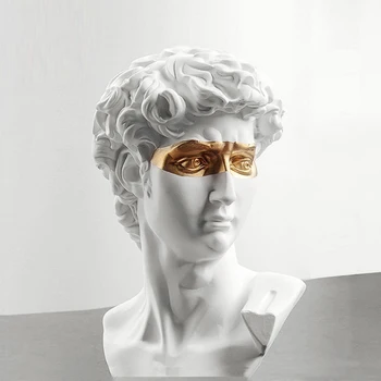 Rășină Oameni Sculptura Abstractă Europa Statuia David Acasă Accesorii Decor Modern Mitologia Home Decor Decor De Birou