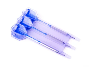 Cald Portabil De Dimensiuni Mari Dardos Caz De Darts Din Plastic Transparent 7 Culori Darts Zboruri Darts Cutie De Înaltă Calitate