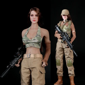 1/6 scară FG004 de sex feminin militare de luptă îmbrăcăminte personalizate se potrivesc 12 inch cifrele de acțiune