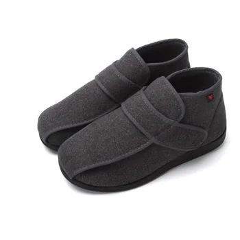 Căptușeală lână cald diabetică pantofi Tifon gips pantofi medicale de grăsime confort pantofi femei medicale cârpă de lână diabet produse