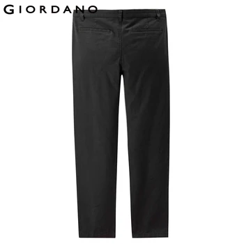 Giordano Bărbați Pantaloni Lungime Completă Culoare Kaki, Pantaloni Pentru Bărbați, Casual, Din Bumbac Pantaloni Hombre Mijlocul Naștere Scăzut Calca Masculina