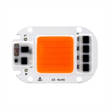 10BUC LED COB Chip De Lumină Crească Spectru Complet de Inteligent IC 30W 50W 20W Intrare AC 220V LED Șirag de mărgele Pentru DIY Răsad Plante Cresc Lampa