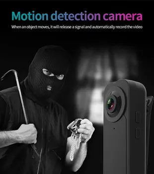 Portabil 1080P Mini Camera de buzunar corp micro Video Recorder Viziune de Noapte de Mișcare Detecta Cam Mici pentru Acasă în Afara camera Video T189