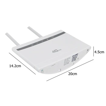 300Mbps Wireless Router WIFI 3G/4G LTE CPE WIFI Router Modem de Mare Viteză de până la 300Mbps Cu Standard Slot pentru Card Sim Pentru Acasă