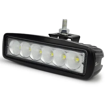 Safego 6 inch 18W LED-uri lampa de Lucru 12V pentru Tractoare Indicator Motocicleta de Conducere Offroad Barca Masina Camion SUV 4x4 ATV Loc Inundații DRL