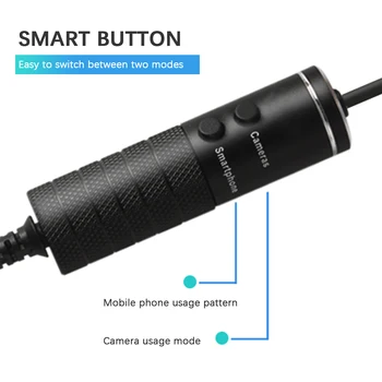3.5 mm Microfon Lavaliera 6m Mini Audio Clip-on cu Guler Condensator Rever Microfon pentru Înregistrare DSLR aparat de Fotografiat Telefon Inteligent Laptop