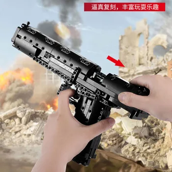Yeshin SWAT Bloc Arma Jucării Desert Eagle Pistol Arma Model de Asamblare Pistol Blocuri Caramizi Copii Jucării de Crăciun Cadouri