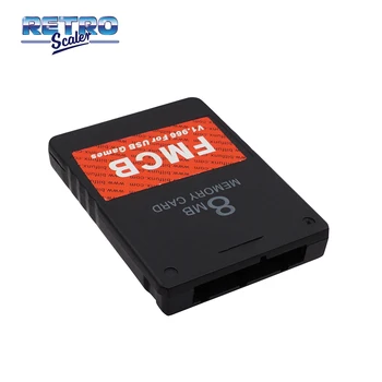 RetroScaler Noul Upgrade-ul de 8MB v1.966 Free McBoot Suport pentru Card de Memorie Joc de PS1/PS2 Jocuri prin USB pentru PS2 Consola