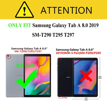 Sticlă călită Film pentru Samsung Galaxy Tab a 8.0 2019 model T290 T295 T297 SM-T290 Tableta cu Ecran Protector de Sticlă de Protecție de Film
