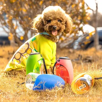 Animale De Companie Câini Bea Sticla De Apa Pentru A Ieși În Aer Liber Portabil De Însoțire Ceașcă De Băut Sticla