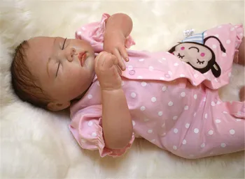 Bebe papusa reborn 50cm Silicon renăscut baby dolls adorabil Realiste copilul Bonecas fata menina de surprice papusa NPK