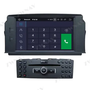 Carplay IPS 2 Din Android 10 Ecran Pentru MERCEDES BENZ C Class C180 C200 C230 Auto Audio Stereo Radio Player Multimedia Unitate Cap