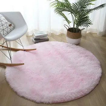 Nordic ins rotund covor dormitor fete de unică folosință living noptiera pătură, coș de agățat scaun calculator podea mat, mat de yoga