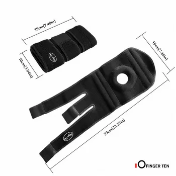 Suport Pentru Genunchi Sport Bretele Bretele Execută Sport Prejudiciu Bandaj Reglabile Pe Picior Cu Genunchiul De Sprijin De Protecție 1 Buc Petella Genunchiere De Siguranță