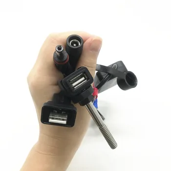 Accesorii motociclete 12V Incarcator USB Priza Socket Impermeabil Portul de Încărcare USB pentru Telefon Mobil GPS de Navigare