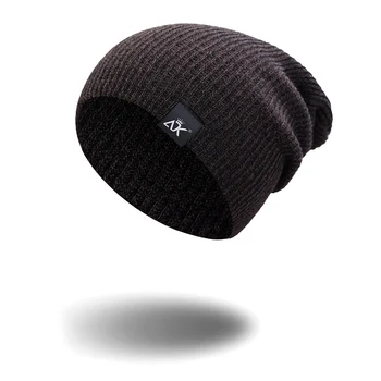 LNRRABC 2020 Nou Clasic de Culoare Solidă Tricot Pălărie Unisex Bărbați Femei Casual cu Dungi Chelioși Căciuli de Cald Capac Beanie de Moda de Iarnă