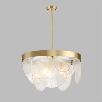 Sala de mese Modernă, Simplă Lampă Pendent Designer de Dormitor Decor Acasă Pendent Lumini de Lux Nordic Creative de Sticlă Iluminat cu LED