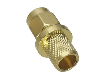 10buc Conector SMA Plug de sex Masculin Sertizare RG5 RG6 LMR300 RG304 Cablu Coaxial RF Drept