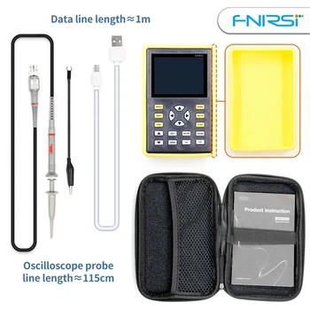 FNIRSI-5012H Osciloscop Digital 5012H 2.4 inch Ecran LCD 100MHz lățime de Bandă și de 500MS/s Rata de esantionare Osciloscoape USB