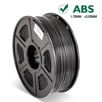 ABS Filamentul Negru 1kg pentru Imprimantă 3D SL-300 de Imprimare Pen Rola de Material Toleranță +/-0.02 mm Nici o Bulă Sublimatiion Spații