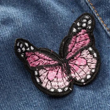 V-COPAC Blugi Pentru Fete Fluture Rupt Slab Copil din Denim Pantaloni Casual pentru Copii Rupt Blugi Pentru Fete Adolescente Nou Toamna