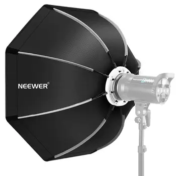 Neewer 35.4 cm/90 cm Pliabil Softbox Octogonal cu Bowens Muntele Speedring, care Transportă Caz pentru Speedlite Studio