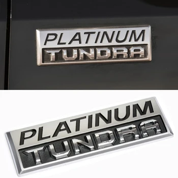 1 buc pentru 1794 Edtion Platinum Tundra Chrome Spate Emblema pentru Toyota Tundra Ușa Laterală ABS Scrisoare Autocolant Moda Mașină de Modificare