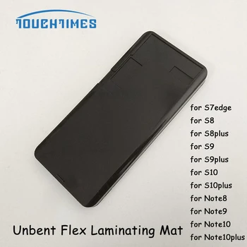 1 BUC LCD Mucegai Mucegai Silicon Laminare Pad Mat Pentru Margine Samsung Galaxy S7 S8 S9 S9 S10 Plus Nota 8 9 10+ Ecran Tactil LCD de Reparare