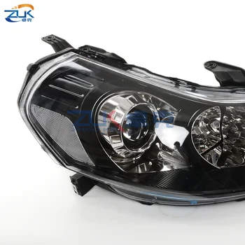 ZUK Pereche Auto Negru Far Far Upgrade Set Pentru Suzuki SX4 2006-2016 Frontal, Cap de Lumină Lampă modificat Kit