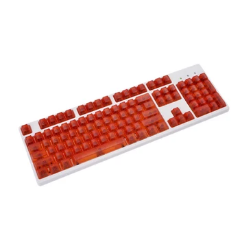 ABS 104 Taste Transparente Keyscaps Varietate de Opțiuni de Culoare Pentru Cherry MX Tastatură Mecanică Capac Cheie Switch-uri Picătură Navă
