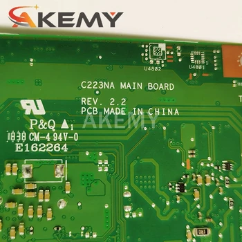 Akemy C523NA Placa de baza Pentru ASUS Chromebook C523NA C523N C223NA Laotop Placa de baza cu N3350-CPU 4G-32G RAM-SSD