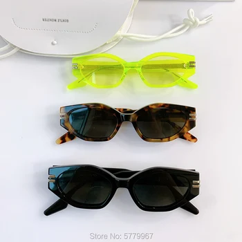 2021New Brand de Lux Blând FANTOMĂ Mic Ochi de Pisica ochelari de Soare Pentru Barbati Femei Oval Nuante Vintage Ochelari de Soare Moda Oculos UV400