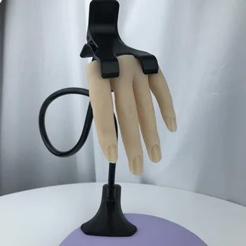 Practica de Mână Unghii Model 3D Adult Manechin de Mână False Manichiura Pedichiura Model de Afișare Mobile