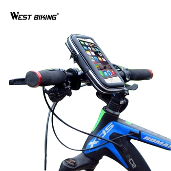 VEST BIKING Impermeabil de Echitatie Biciclete Fata Tub Sac cu Bicicleta Ghidon Coș Smartphone si GPS cu Ecran Tactil Caz de biciclete Biciclete Sac