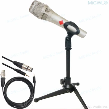 Profesionale M8 Digital placa de Sunet Live Audio Mixer Cu KMS 105 Microfon cu Condensator Microfone Set