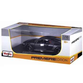Maisto Diecast 1:18 R8 GT Negru Mașini Sport de Înaltă Simulare Vehicul Aliaj Model de Masina