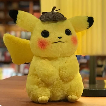 NOI TAKARA TOMY Pokemon Detectiv Pikachu Jucării de Pluș Jucarii moale Pokemon Pikachu Păpuși Anime Ziua de nastere Cadouri de Craciun pentru Copii