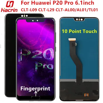 Pentru Huawei P20 Pro Display LCD+Touch Ecran Înlocuire Nici un Pixel Mort Testat Pe Ecran Pentru Huawei P 20 Pro CLT-L09/CLT-L29 AU01