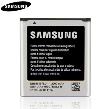 Samsung Original Inlocuire Baterie Telefon EB585157LU Pentru Samsung Galaxy SM-G130HN J2 Fascicul Câștiga I8530 I8552 I869 G130HN 2000mAh