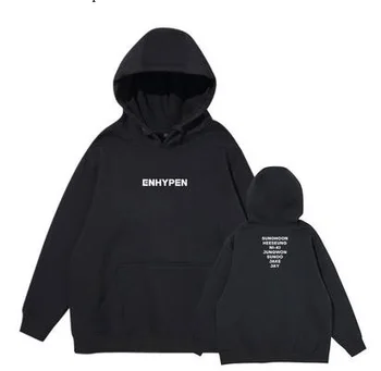 Kpop ENHYPEN toate statele nume de imprimare hanorace 3 stiluri de imprimare pulover de lână/subțire pierde tricoul 3 culori