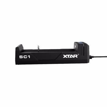 XTAR SC1 USB se Aplică 3.6 V/3.7 V baterie reîncărcabilă 18650/18700/20700/21700/22650/25500/26650 baterii Li-ion.