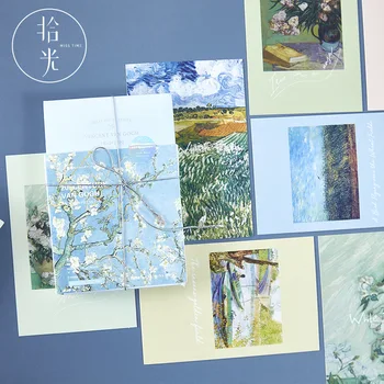 30 de Coli Van Gogh Impresii Serie carte Poștală Pictură în Ulei Felicitari DIY Jurnalul Decor Mesaj de Card